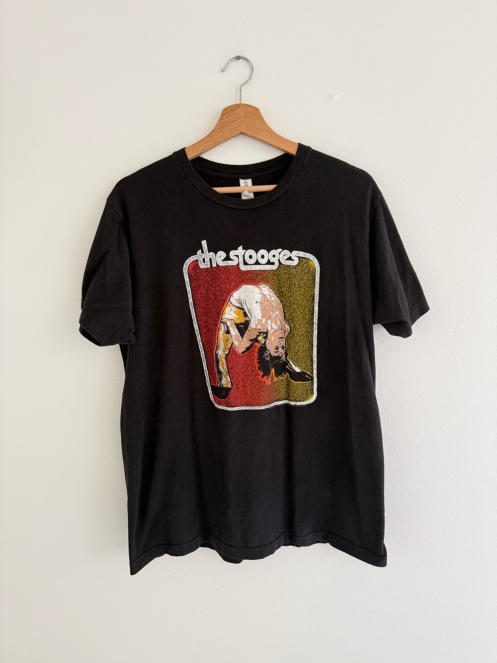 Iggy Pop x The Stooges Band Tee Large
